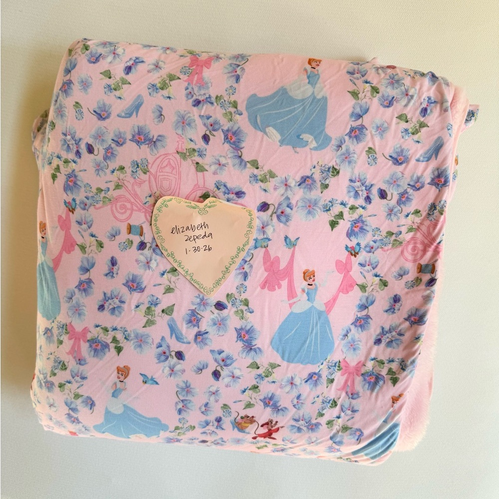 Posh peanut Cinderella plush blanket